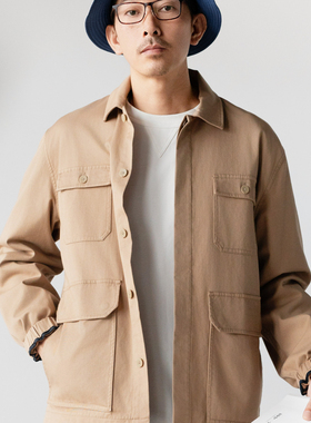 Arba设计  J50 春秋高级感零压通勤实用JI简法式夹克衬衣