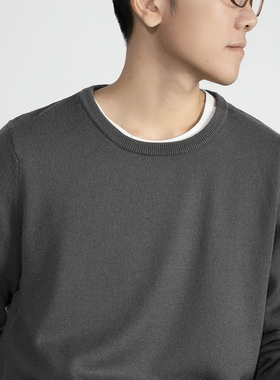 Arba设计 K24 秋冬轻奢美利奴羊毛羊绒调温干爽天然防臭机能毛衣