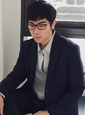 Arba设计 V51 春夏秋轻通勤麻感速干抗皱抗UV机能旅行休闲西装