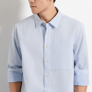 提花暗纹休闲衬衫 春夏秋高级轻通勤新疆棉复古法式 S166 Arba设计