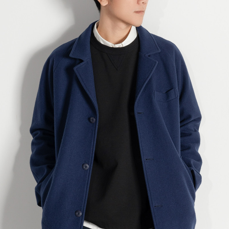 ARBA高级轻通勤静奢运动羊毛大衣