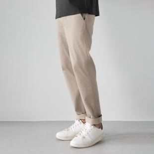 高级轻通勤新疆棉弹雅痞卡其微锥零压西裤 四季 P127 Arba设计