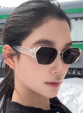 弗瑞姆眼镜小冰块个性墨镜老钱风太阳镜防紫外线可配近视BC257