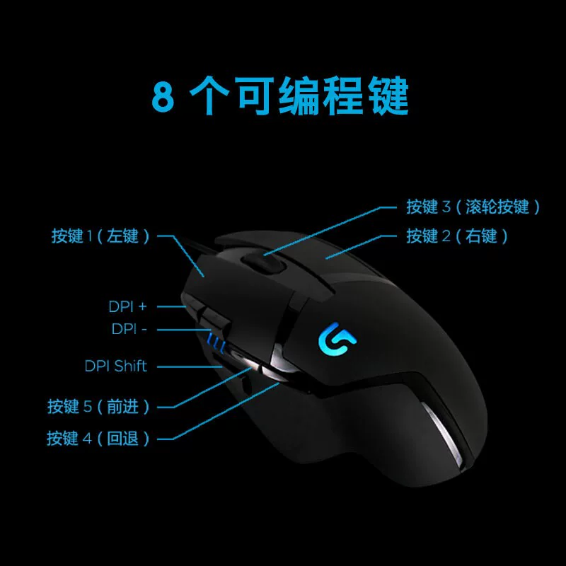 Logitech, игровая мышь, ноутбук, G402
