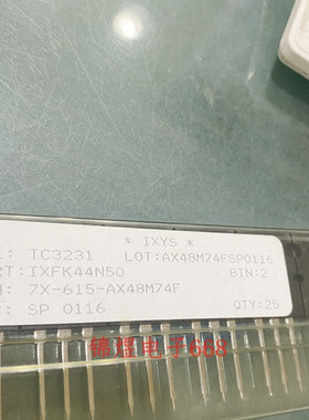 IXFK44N50/IXFK27N80Q 场效应管 44A500V/27A800V TO264 现货