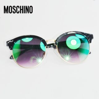 专柜正品 莫斯奇诺/MOSCHINO 女款太阳镜 时尚复古潮牌大款 MO833