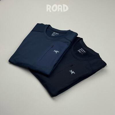 始祖鸟Arc'teryx Rho Lt Zip男子圆领半拉链速干微绒保暖长袖卫衣