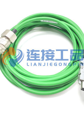 现货台达B3编码器线ACS3-CAEFA105 ASD-B3-EN1005-G高柔绿色5米