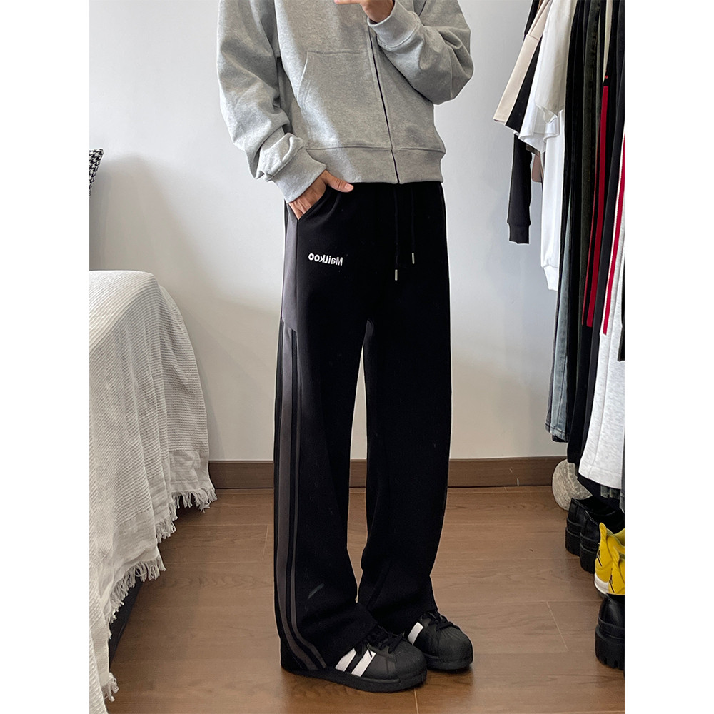 拼色条纹休闲卫裤501-1-K2499-P5589,男装休闲裤,星座501-1
