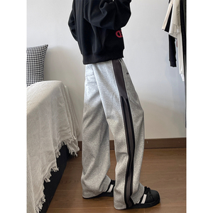 拼色条纹休闲卫裤  501-1-K2499-P55 89图片