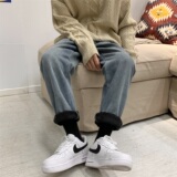 加绒加厚牛仔裤男女同款501-1-NZ04加绒55，男装牛仔裤，星座501-1