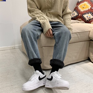 加绒加厚 牛仔裤男女同款  501-1-NZ04 加绒55图片