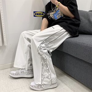 夏季抽绳编制休闲运动裤 501-1-K293-P55 控价69图片