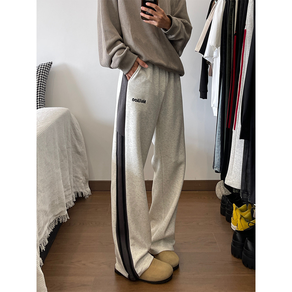 拼色条纹休闲卫裤  501-1-K2499-P55 89图片