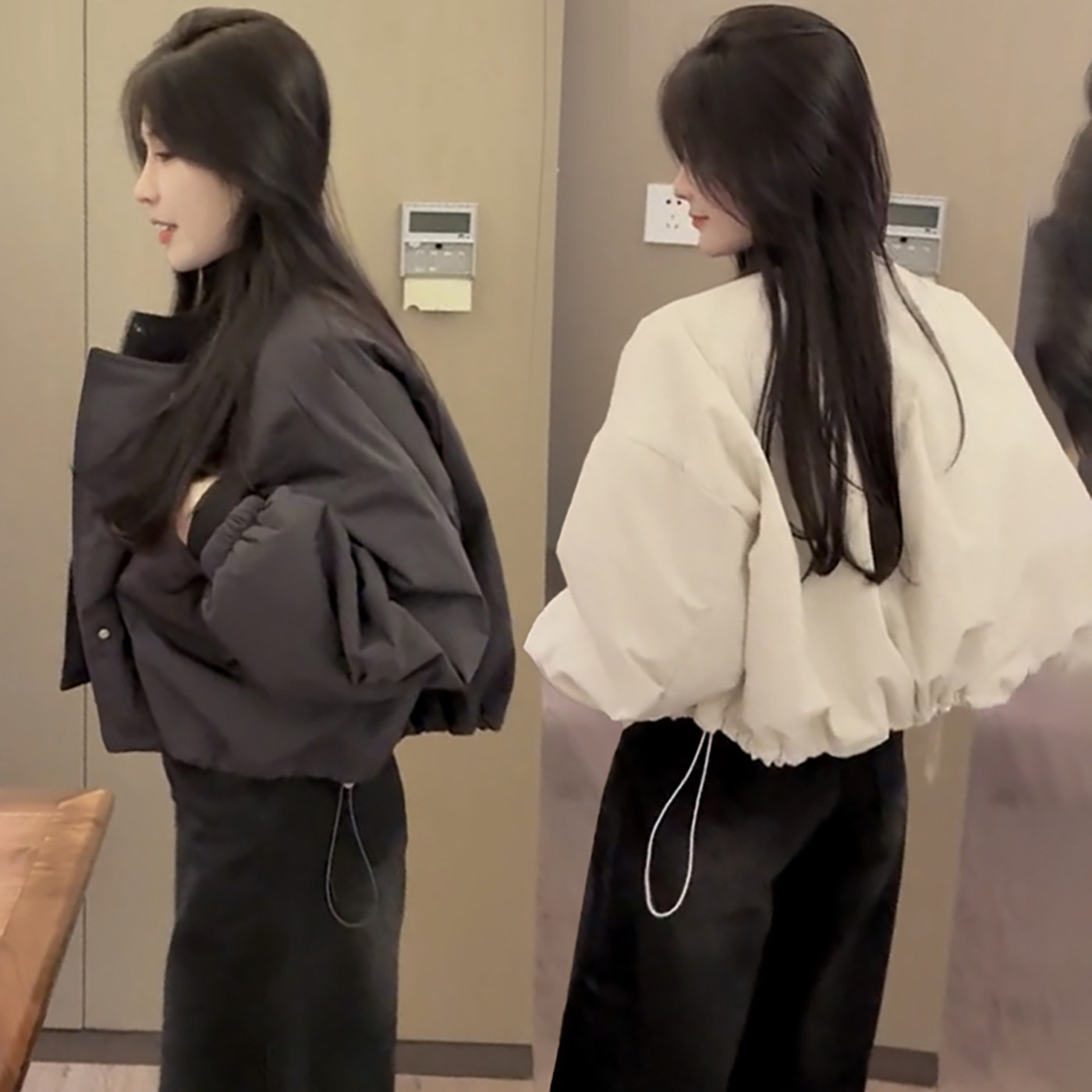 时尚百搭保暖棉衣外套女2025冬季新款洋气减龄加厚棉袄棉服短外套,女装/女士精品,棉衣/棉服,淘宝优惠券,粉丝福利购,淘宝优惠卷