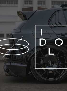林宥嘉IDOL汽车贴纸巡回演唱会明星应援周边车身玻璃创意LOGO车贴