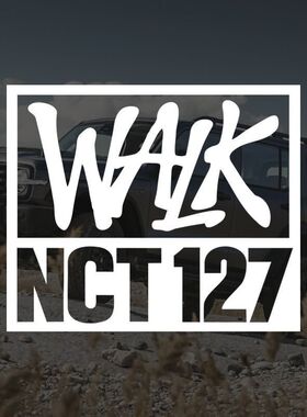 适用NCT127 WALK汽车车贴韩国男团黄仁俊朴志晟明星周边LOGO创意