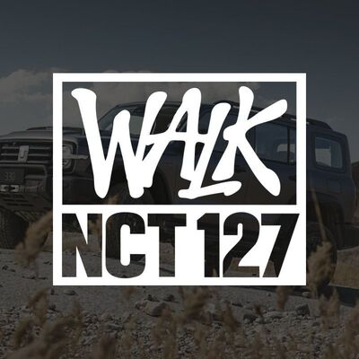 适用NCT127 WALK汽车车贴韩国男团黄仁俊朴志晟明星周边LOGO创意