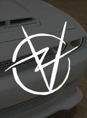 Thomeboydontkill偷米标志个性汽车车贴 digi ghetto玻璃车身贴纸