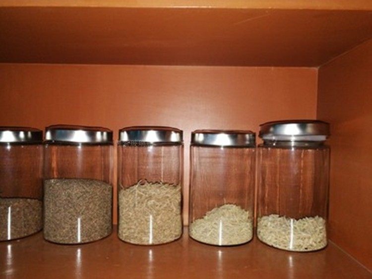 包邮玻璃罐大号玻璃瓶储物罐透明无铅茶叶密封罐米桶中药材食品罐