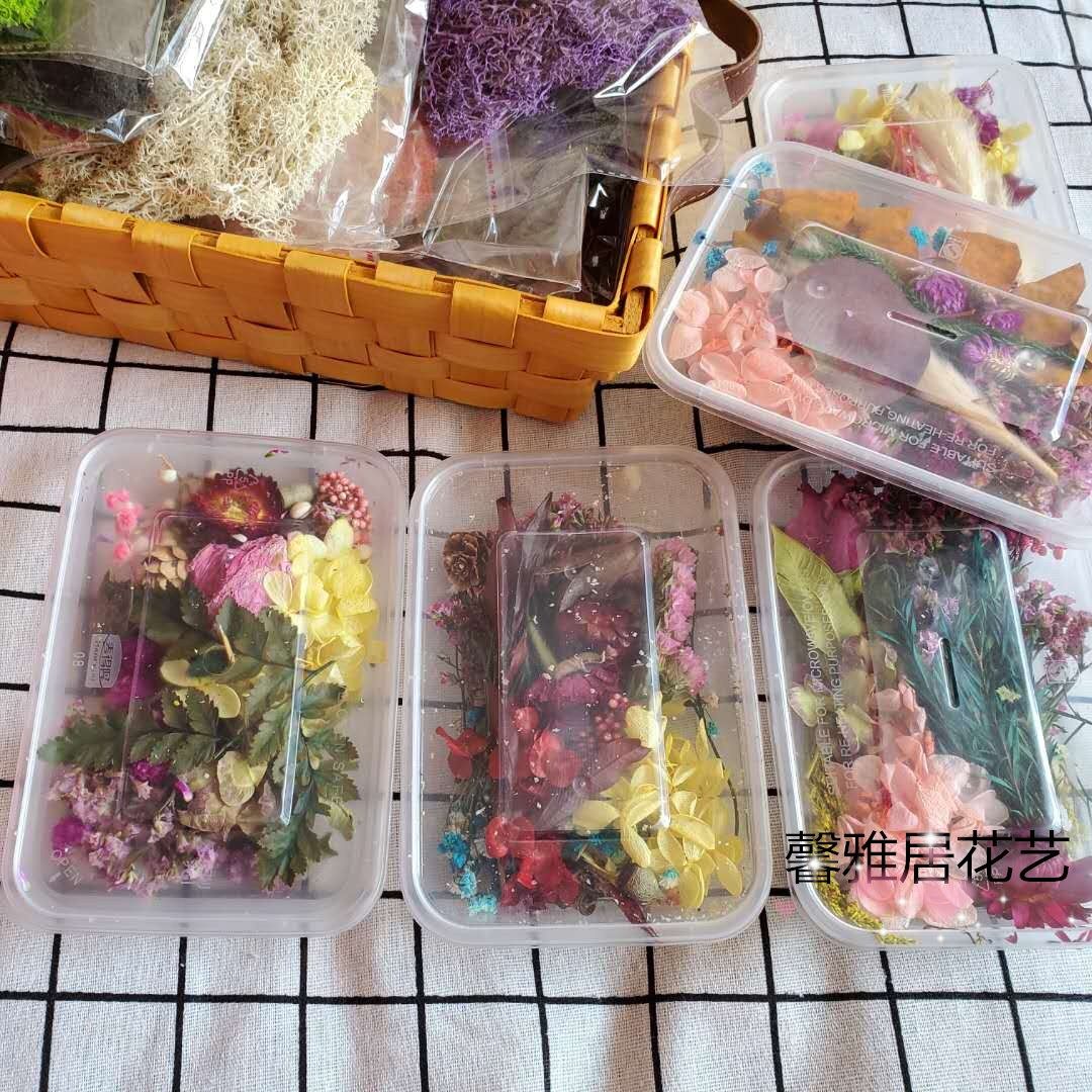 永生花干花材料包DIY相框贴画团扇浮游 团建活动花艺课手工花料包,家居饰品,干花/花瓣/干花包/干树枝,淘宝优惠券,粉丝福利购,淘宝优惠卷