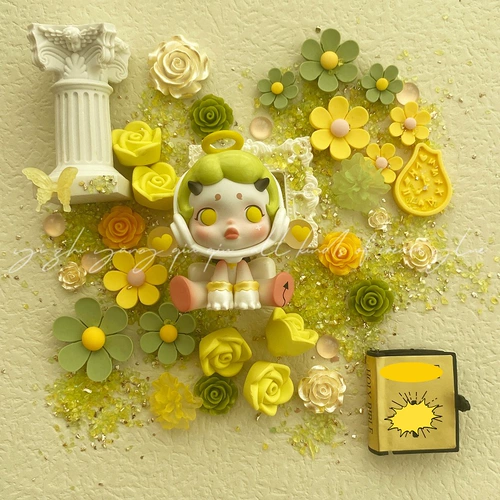 Кремовый набор материалов, комплект, чехол для телефона с аксессуарами, «сделай сам»