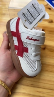 新款 27码 男女软底防滑学步鞋 儿童透气机能鞋 巴布青蛙2026春季