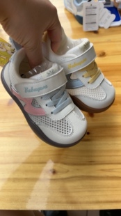 新款 27码 男女软底防滑学步鞋 儿童透气机能鞋 巴布青蛙2026春季