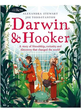【预售】达尔文与胡克 Darwin and Hooker英文青少年读物原版图书外版进口书籍Alexandra Stewart； Joe Todd-Stanton