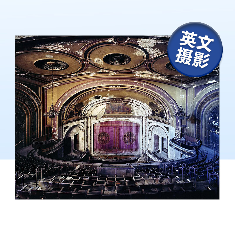 【现货】电影院Movie Theaters英文摄影集原版画集画册进口图书书籍