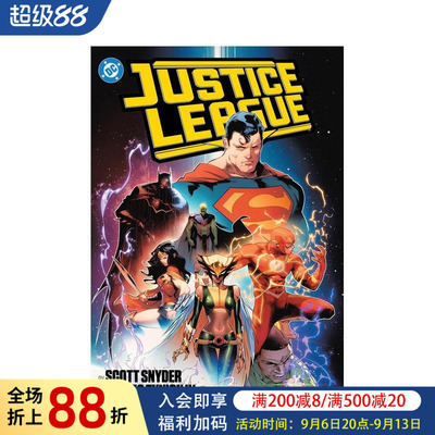 【现货】DC漫画 正义联盟合集1 Justice League by Scott Snyder and James Tynion IV Omnibus Vol.1 英文漫画书原版进口美漫书籍