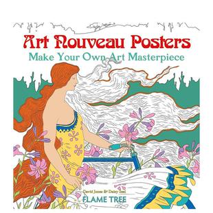 Art 现货 Your Masterpiece 原版 海报 Posters 新艺术风格 英文艺术画册画集图书 Make Nouveau Own
