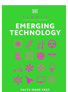 【现货】DK Simply系列 新兴技术简释 Simply Emerging Technology 原版英文社会科学