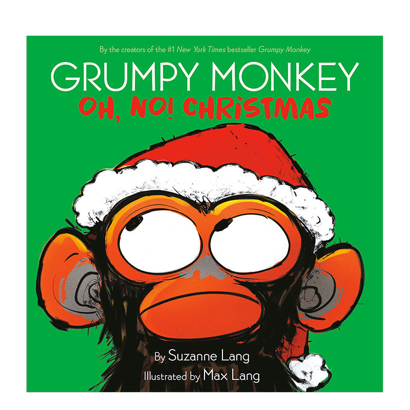 【现货】暴躁的猴子grumpy monkey 噢不!圣诞节oh,no!