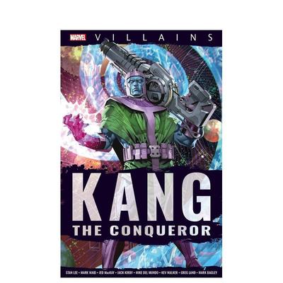 【预售】英文漫画 【漫威】超级反派：康 Marvel Villains: Kang 进口原版英文图书