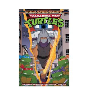 【预售】忍者神龟：周六历险记 卷4 Teenage Mutant Ninja Turtles  Vol. 4 原版英文漫画书进口图书
