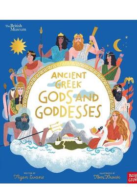 【现货】大英博物馆：古希腊众神 British Museum: Ancient Greek Gods and Goddesses 原版英文儿童故事图书