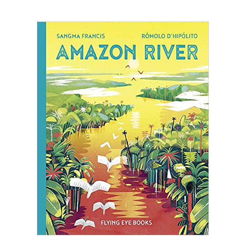 【预 售】亚马逊河amazon river 7-12岁自然科学科普晋级绘本 英文