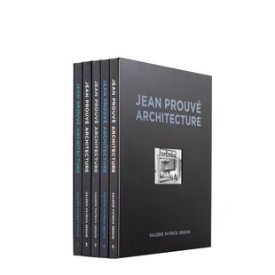 巴黎赛金 进口图书 套装 让·普鲁维：五卷盒装 原版 Jean 预售 可单拍 20世纪法国设计大师 英文建筑设计 卷1 Prouvé