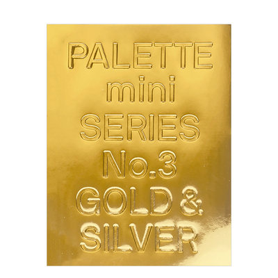 【现货】Palette Mini Series 03: Gold & Silver 调色板迷你系列03：金与银 英文原版 专色对比高亮色调印刷平面设计案例作品集