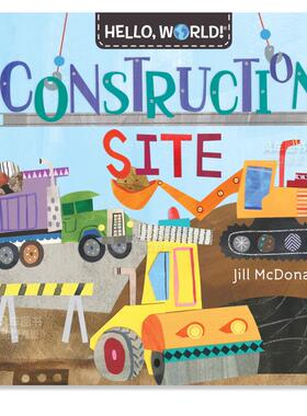【预售】你好,世界! 施工现场 Hello, World! Construction Site 英文原版儿童章节书少儿英语启蒙读物书籍7-10岁