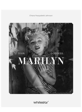 【预售】女性传记 玛丽莲·梦露：歌伶·女性·女神 Marilyn Monroe :Diva. Woman. Goddess. 原版英文时尚综合图书书籍