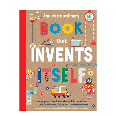 【预售】非凡之书：动手发明 The Week Junior图书奖 The Extraordinary Book that Invents Itself 原版英文儿童绘本