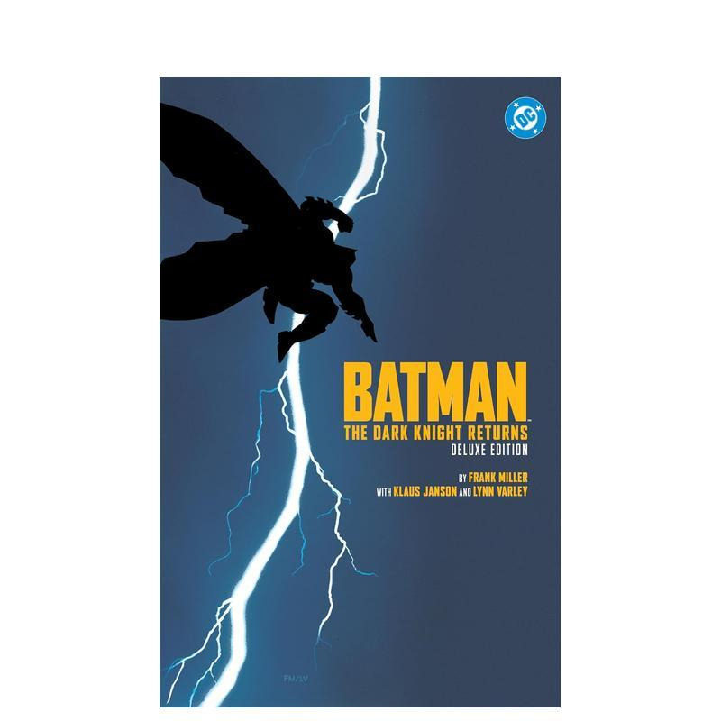 【预售】DC漫画 【豪华版】蝙蝠侠：黑暗骑士归来 Batman:The Dark Knight Returns Deluxe Edition 原版精装 英文漫画 正版进口书