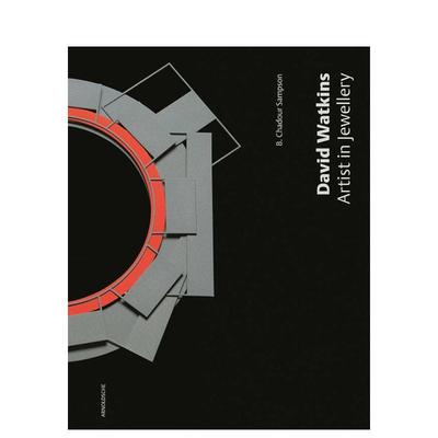 【预售】大卫?沃特金斯：珠宝艺术家 David Watkins : Artist in Jewellery 原版英文珠宝首饰图书
