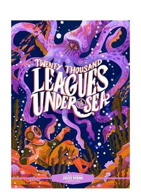【现货】海底两万里 Twenty Thousand Leagues Under the Sea 原版英文文学小说图书书籍