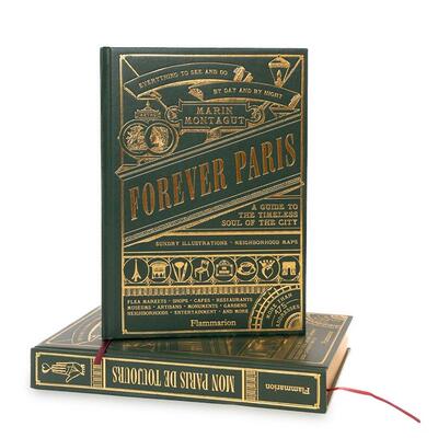 【预售】永恒巴黎：都市不朽灵魂指南 Forever Paris 原版英文旅行 烫金书口 素描插图图书书籍