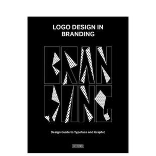 标志设计 Logo 原版 预售 英文字体图案标志设计图书书籍 Branding 品牌塑造中 Design