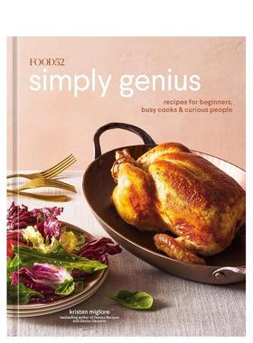 【预售】【2023IACP烹饪图书奖】Food52 Simply Genius：适合初学者、忙碌的厨师和好奇的人的食谱 原版英文餐饮生活美食图书