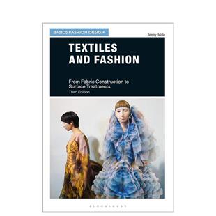 【预售】纺织品与时装（时装设计基础）： 从织物结构到表面处理 Textiles and Fashion  原版英文服装设计图书